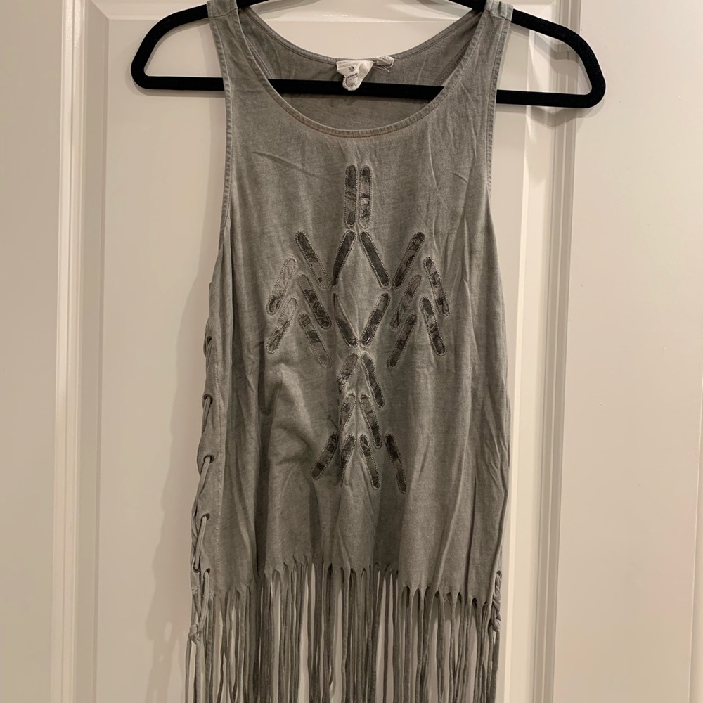 Tribal Fringe Top
